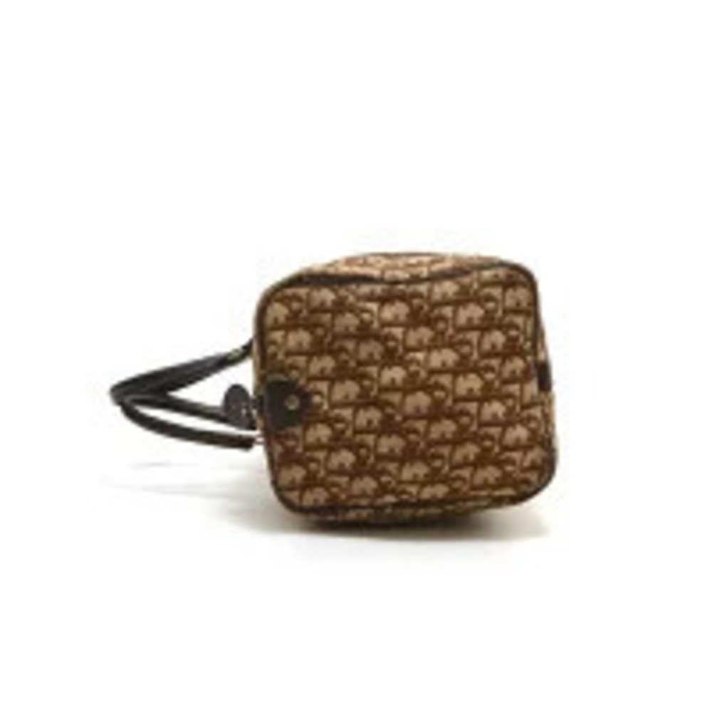 Dior Christian Trotter Boston Beige Cream  Handbag Tan Cream